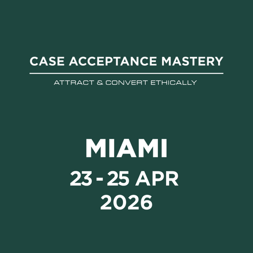 Case Acceptance Mastery COURSE IMAGE CARD 1080 x 1080